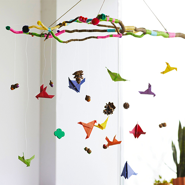 Fallen Nature Mobile, Handmade by JOANN