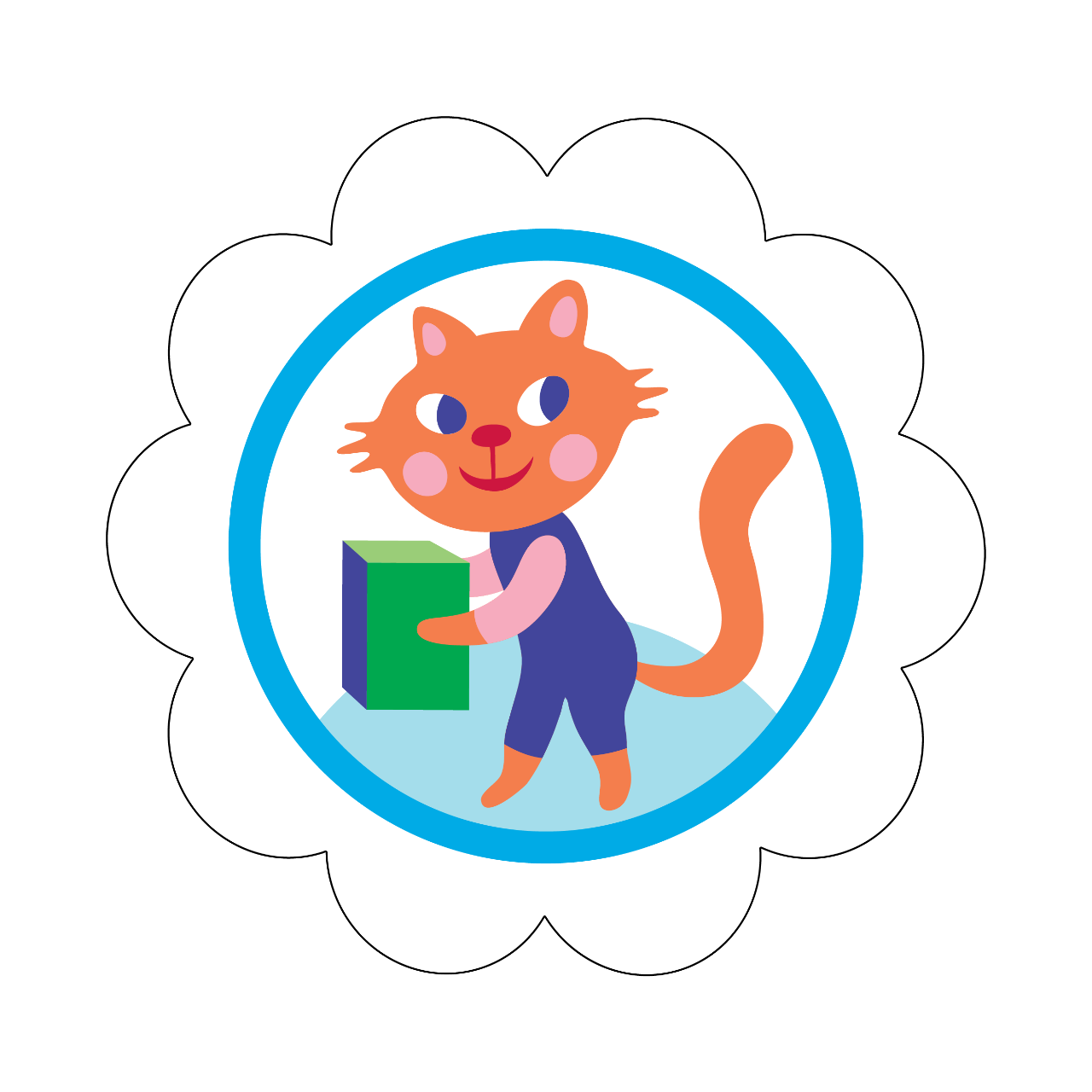 Daisy My First Cookie Business Badge